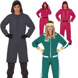 Squid Game Voksen Kostumer