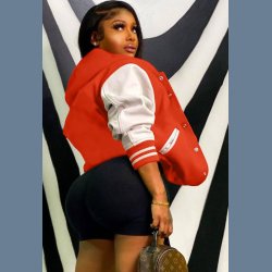 Langrmet Baseballjakke 