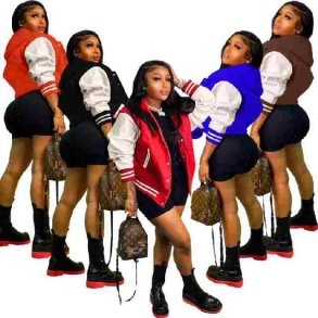 Langrmet Baseballjakke 