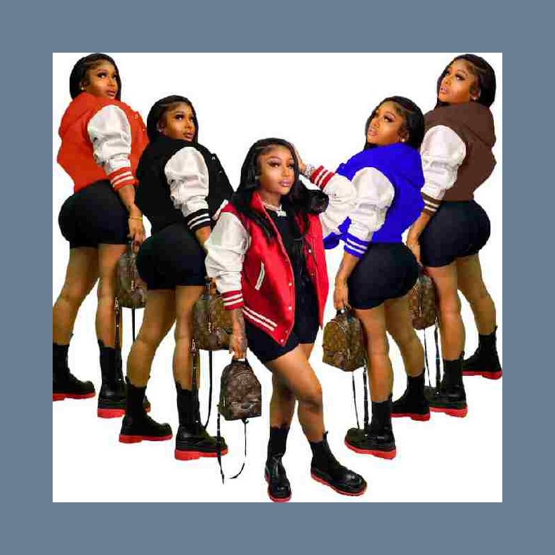 Langrmet Baseballjakke 