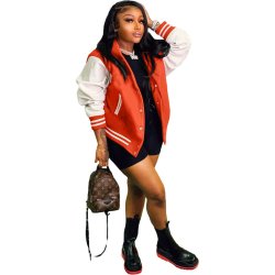 Langrmet Baseballjakke 