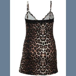Leopardprint Blonde Chemise 