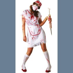 Zombie Sygeplejerske Kostume