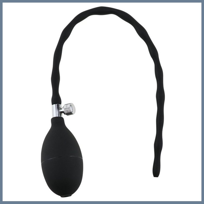 Valve Hollow Silicone Penis Plug