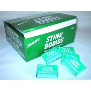 Stink bomber, 3 stk. i �ske