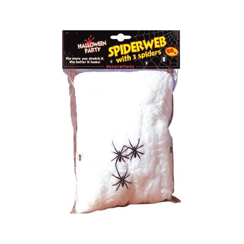Halloween Spindelvv m. 3 edderkopper