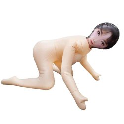 K�rlighedsdukke med Hundepositur