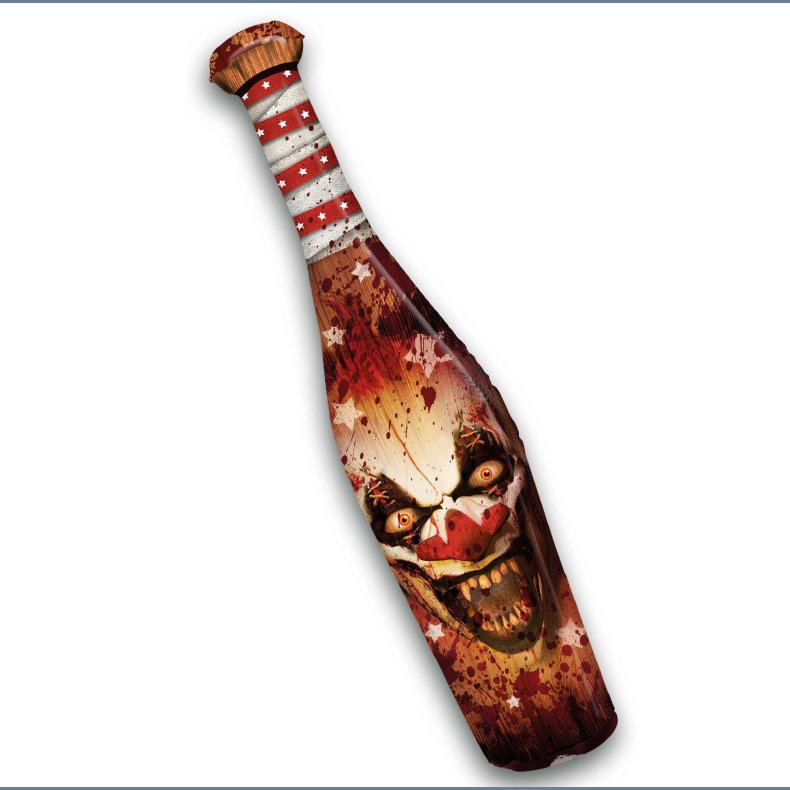 Oppustelig Klovne Baseball Bat