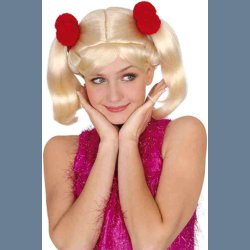 Paryk Lollipop Blond m. Rottehaler