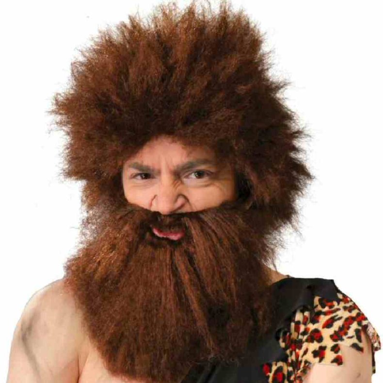 Hulemand Paryk med Skg