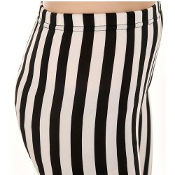 Vertikal Stribet Leggings