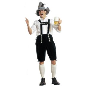 Tyrolerbukser med seler