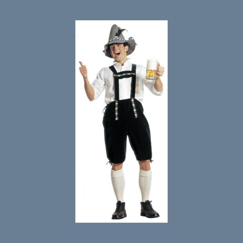 Tyrolerbukser med seler