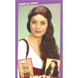 Middelalder Dame Paryk