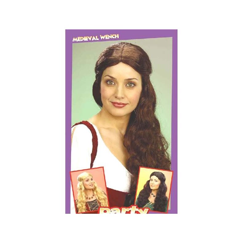 Middelalder Dame Paryk