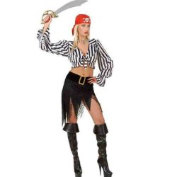 Kostume Pirat Dame