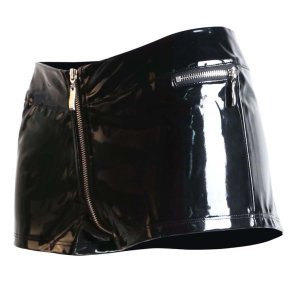 Sorte PVC Shorts