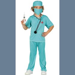 Kirurg kostume Barn