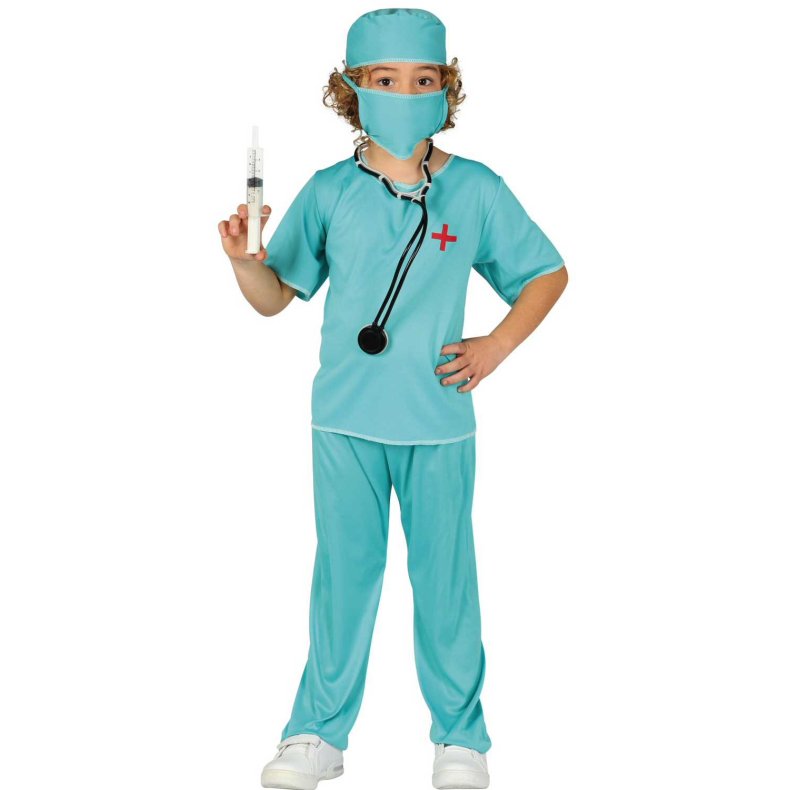 Kirurg kostume Barn