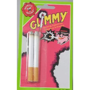 Cigaret med gld 2 stk