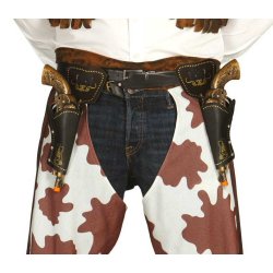 Dobbelt Hylster med 29 cm Pistoler