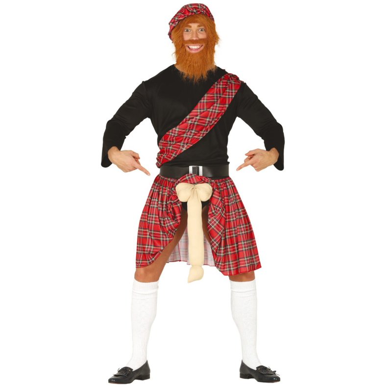 Den frække skotske skotte - Kostumer Mand - Fie's Kostumer og