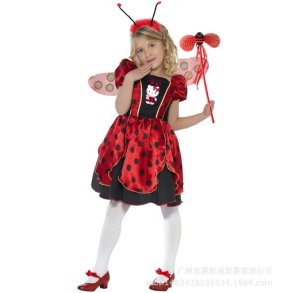 Hello Kitty Fastelavn Kostume