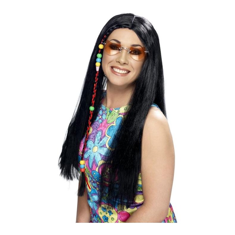 Hippie Paryk Voksen blond eller sort