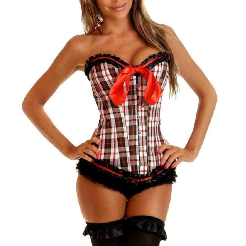 Corset med Snre i Ryg