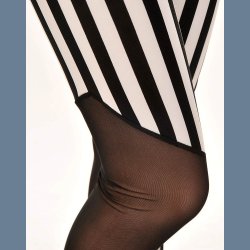 Vertikal Stribet Leggings