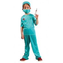 Kirurg kostume Barn