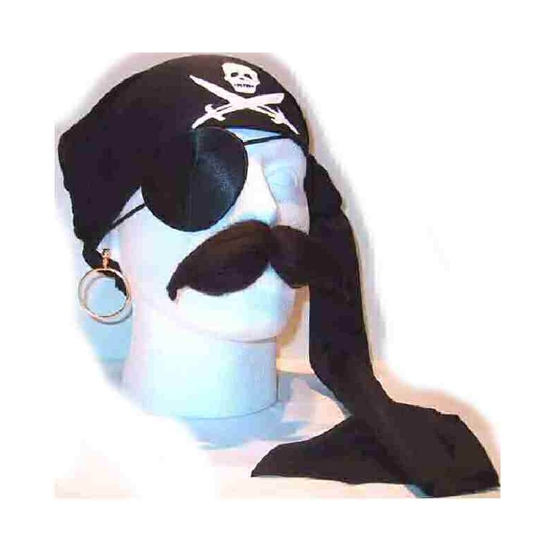 Piratst Bandana, jeklap, Skg, rering