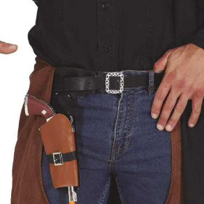 Cowboyblte med Revolver 