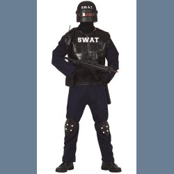 SWAT Voksen Kostume