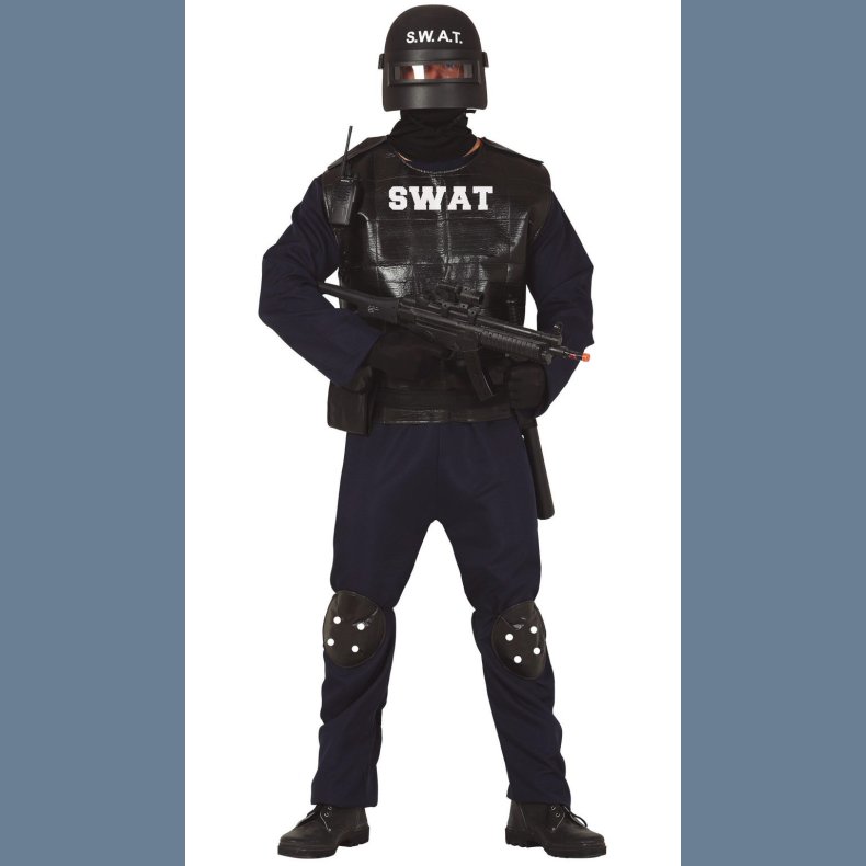 SWAT Voksen Kostume