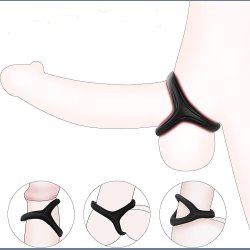 Ultrabl�d Penisring til Erektionsforbedrende Pr�stentation