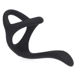 Triangle Penis Ring with Teasing Tail