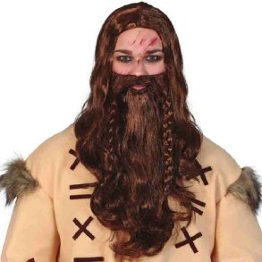 Paryk Viking med Fuldskg