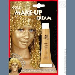 Ansigtsfarve guld eller slv