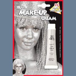 Ansigtsfarve guld eller slv