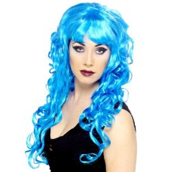 Paryk lang med krller