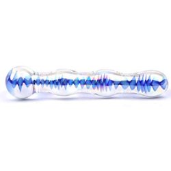 Blue Wave Glas Dildo