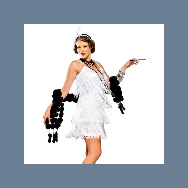 Kostume Charleston Kjole