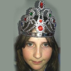 Tiara til Prinsesse kostume