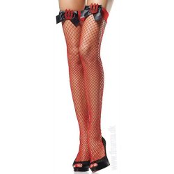 Halloween Selvsiddende Net Strmper Rde