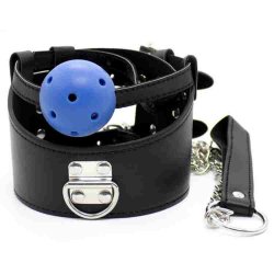 Bold Gag St Sexlegetj med Halsbnd