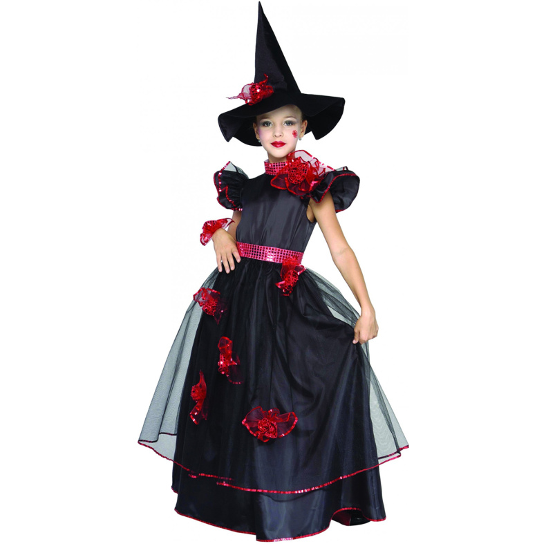 Hekse Pige Kostume Halloween og Fastelavn