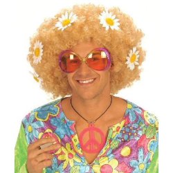 Halssmykke m. fredstegn, hippie