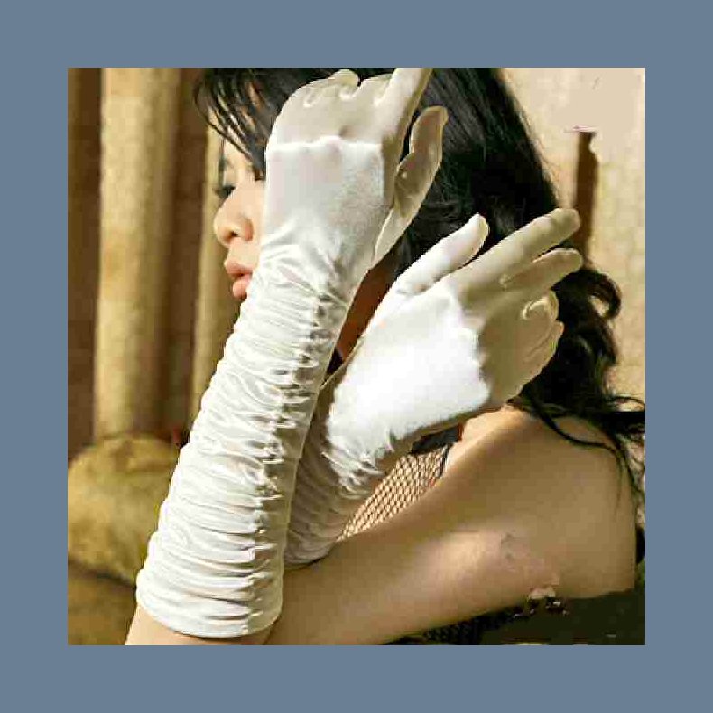 Streck satin handske.