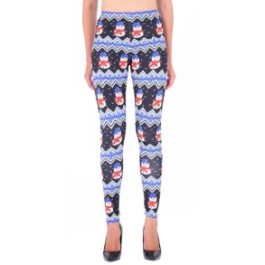 Juleleggings snemand